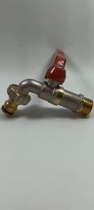 Vòi Đồng Thau Vòi Hồ Tay Gạt Dài Vận 2 Chiều Đầu Nối Nhanh 16mm Đồng Thau  Ren 1/2 (21) 27 (3/4)