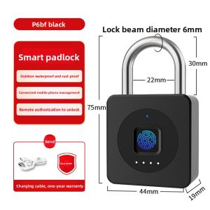 elinksmart | Smart Fingerprint Password Waterproof Outdoor Padlock