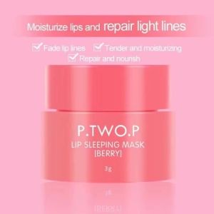 Jelly Lip Balm Nourishing Hydrating Lip Sleep Mask Night Lip Gloss Fades Lips Lines Prevent Dry Cracked Daily Lips Care Repair