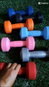 Barbel 1 Kg Barbel 2 Kg Dumbell Vinyl Neoprene Speeds Original