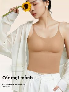 MiiOW | Áo ba lỗ nữ mùa hè mỏng không đường may kiểu dáng liền mạch có đệm ngực áo vest hở lưng thời trang đa năng MiiOW CT-XZY-3060