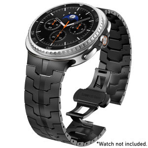 Stainless Steel Strap for Samsung Galaxy Watch 8 40mm 44mm 46mm Rugged Hard Metal Bracelet for Galaxy Watch 8 Classic Business