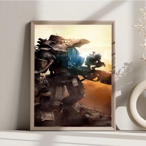 Game Titanfall Anime Posters Sticky Fancy Wall Sticker For Living Room Bar Decoration Room Wall Decor