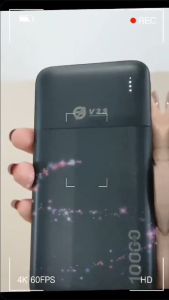 V2S PB10B 2.1A Power Bank QC 3.0 Fast Charge Li-Polymer Light Indicator Slim Quick Charging 10000MAH Power Bank