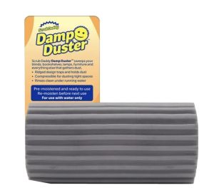 [Imported] Scrub Daddy Damp Duster Yellow or Silver Magical Sponge for Cleaning