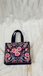 Tas Kecil Wanita / Tote bag Thailand / Totebag Wanita Resleting / Tas Bordir terbaru