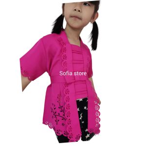 ATASAN Kebaya Anak Perempuan Kutubaru Madelyne Kids Model Bali Kartini