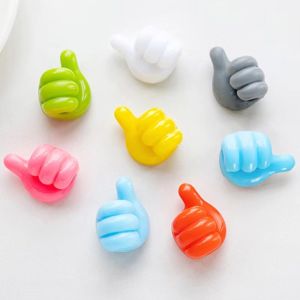 【HOORAY】3 Pcs Creative Thumb Hook Perforation-Free Handy For Items Storage Hook #HL0182#