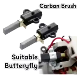 Butterfly Commercial Blender Motor Carbon brush Spare Parts Karbon Replacement Homelux MK V-tex