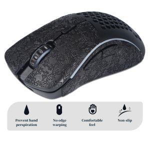 Ucons Mouse Grip Tape for Pulsar X2V2 / X2 Medium Anti-Slip Mouse Skin Pre-Cut Sweat-Resistant Mouse Sticker