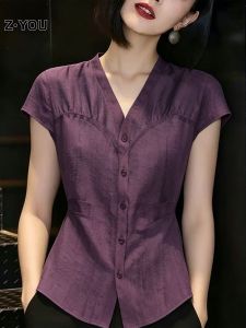 V.C.I | Luxury Flax-Linen T-Shirt Blouse