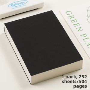 Portable Small Size Blank Notebook A6 Sticky Note Book Durable Tearable Paper Pocket Size Sketch Book for Students And Business