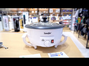 Sonifer 800W Electric Coffee Roaster - 750g Home Coffee Bean Baker with Temperature Control for Lovers