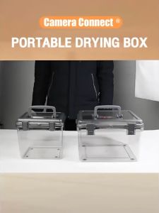 camera DryBox Moisture-Proof Digital hygrometer Silica Gel Desiccant Sealing thickening Anti collision Moisture-proof and moisture-proof camera drying box dry box for camera andbon dry cabinet dry cabinet for camera camera drybox