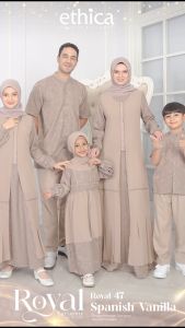 SARIMBIT ETICA 2025 ROYAL 47 SPANISH VANILLA GAMIS & KOKO KELUARGA TERBARU PREMIUM LEBARAN REUNI KEKINIAN TERMURAHHH