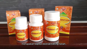 Kapsul Lumbricaps Kapsul Ekstrak Cacing 45 kapsul dari Ath Thoifah