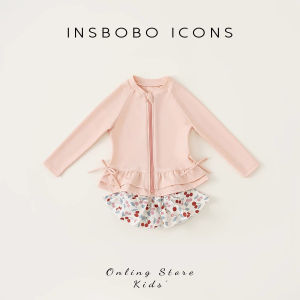 insbobo | Bộ Đồ Bơi Dài Tay Cho Bé Gái