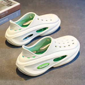 Mens Summer Outdoor Driving Sports Office Sandals Breathable Hole Shoes Beach Thong Slippers Casual Flat Footwear EVA Material