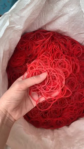 Elastic Red Rubber Band D5cm / 50g/pkt | Rubber Bands | Packaging Rubber | Home/Office/School Use