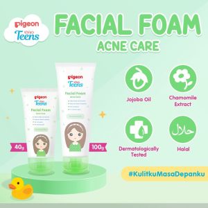 PIGEON Teens Facial Foam All skin | Daily Mild | Deep clean | Acne care