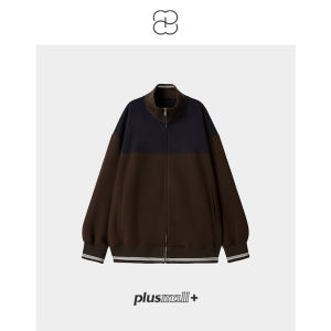 plusmall | Color Block Commuter Style Sweater Set