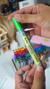 ARRTX 72 Color Acrylic Paint Marker 3mm Medium Tip Valve Design