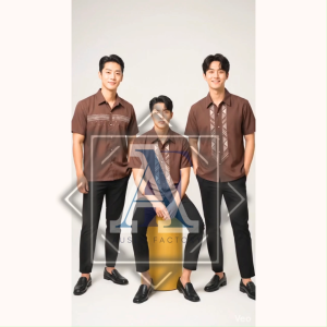AAF Auslo Factory 2026 Assorted Detailed Embroid Polo Barong Formal Attire live