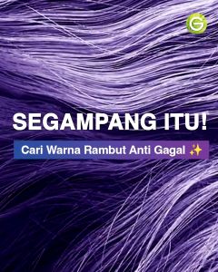 Grabstock G4RNIER Color Natural Express CREam Ultra Color Sachet Pewarna Rambut