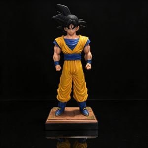 Bandai | 34cm Son Goku Dragon Ball Z Action Figure DBZ SSJ Super Saiyan Goku Figurine Toys Anime Figuras Peripheral Model Ornaments Gift