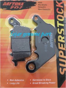 Kampas rem depan cakram discpad racing daytona mio m3 nmax 100% original Daytona kode 4069