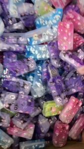 [CÓ ĐÈN - IN HÌNH] Đồ chơi dao vô tri phát sáng mini gấp gọn nhiều hoạ tiết giúp giảm căng thẳng xả stress dao nhựa