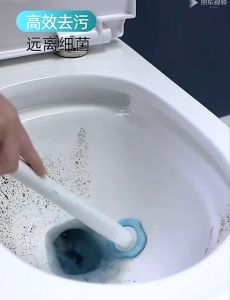 แปรงล้างห้องน้ำ แปรงล้างสุขภัณฑ์ แปรงขัดห้องน้ำ แปรงขัดพื้น ที่ขัดห้องน้ำ แปรงขัดชักโครก อุปกรณ์ทำความสะอาดชักโครก รวมหัวแปรง16 ชิ้น