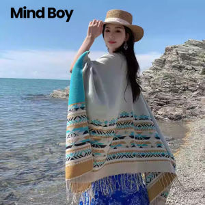 MIND BOY | Ethnic Style Sun Protection Shawl