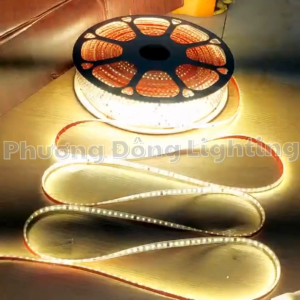 Cuộn 100m  Đèn LED Dây 2835 120 LED Chống Nước Trang Trí trong nhà Ngoài trời Biển Hiệu Cắm điện 220v Siêu Sáng