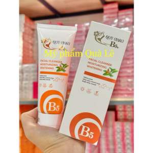 SỮA RỬA MẶT QUÝ CHÂU DƯỠNG ẨMDƯỠNG TRẮNG DA CHAI 100GRAM