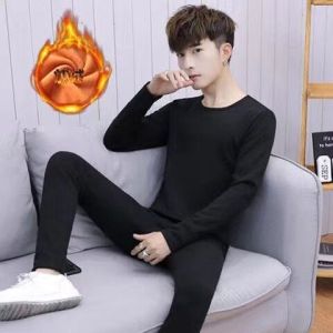 thermal top for men heattech long sleeves 2024 new korean cotton long sleeves slim thermal shirt