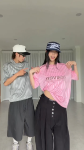 Áo Thun Jersey Cộc Tay NEWSEVEN Shadow Stripe Jersey NAT.508
