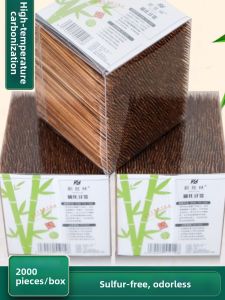 XIAXIU | Premium Bamboo Disposable Fruit Toothpicks 2000 Pieces