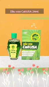 Dầu Xoa CaliUSA 24ml – Giúp Làm Ấm Cơ Thể Thư Giãn Giảm Căng Thẳng Mệt Mỏi Phù Hợp Cho Cả Nhà