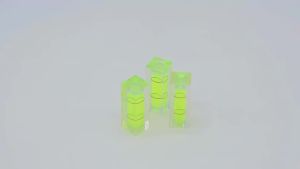 1/2pcs Mini Spirit Square Bubble Level Protractor Precision Level Cylinder Level Horizontal Bead Level Measuring Tool 3D Printer