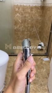 สายฝักบัว PVC ยาว 1.2/1.5 m ป้องกันบิดพัน สายฝักบัวน้ำอูนุกระชับ