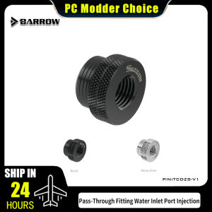 Barrow  G1/4 Pass-Through Fitting Water Inlet Top Port Injection For Computer Water Cooling TCDZS-V1