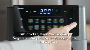 Cornell New 7.0L Large Digital Air Fryer With Visible Window