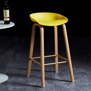 Modern Minimalist Nordic Style Bar Stool