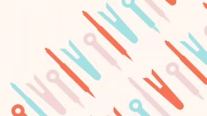 Limited Edition HT01 Airstrait wet to dry straightener (Ceramic Pink / Prussian Blue)