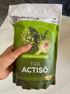 Combo 3 Gói Trà Atiso ladophar date mới thảo mộc cao cấp 100 túi lọc