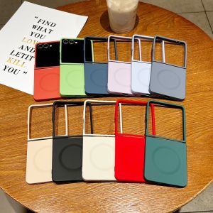 Applicable to Samsung ZFlip7 mobile phone case Samsung Flip6 liquid silicone Flip5 soft case Flip3 protective case TPU