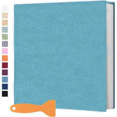 1Pc Large Photo Album Self Adhesive Photo Album Bookshelf Albums For Baby Family Anniversary Wedding Photo Storage