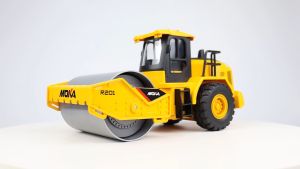 RC Road Roller Mainan Mobil Truk Remote Control 2.4GHZ Mainan Kendaraan Konstruksi