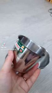 combo5 Ly inox làm đá không quai đảm bảo an toàn khi sử dụng